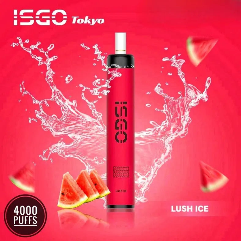 Lush Ice  - ISGO Tokyo 4000 Puffs Disposable Vape in Dubai, UAE