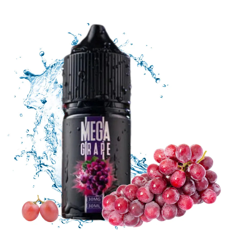Grape - MEGA 30ml E-liquid 30mg & 50mg Salt Nicotine in Dubai, UAE