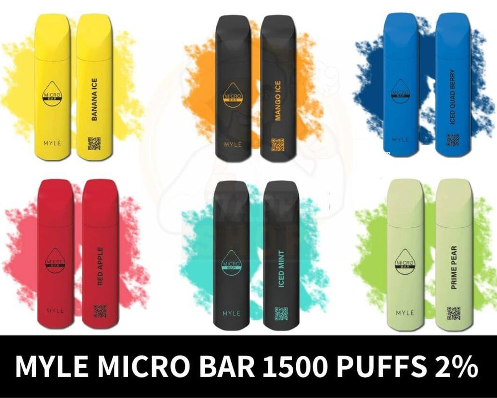 MYLE Micro Bar 1500 Puffs 2%