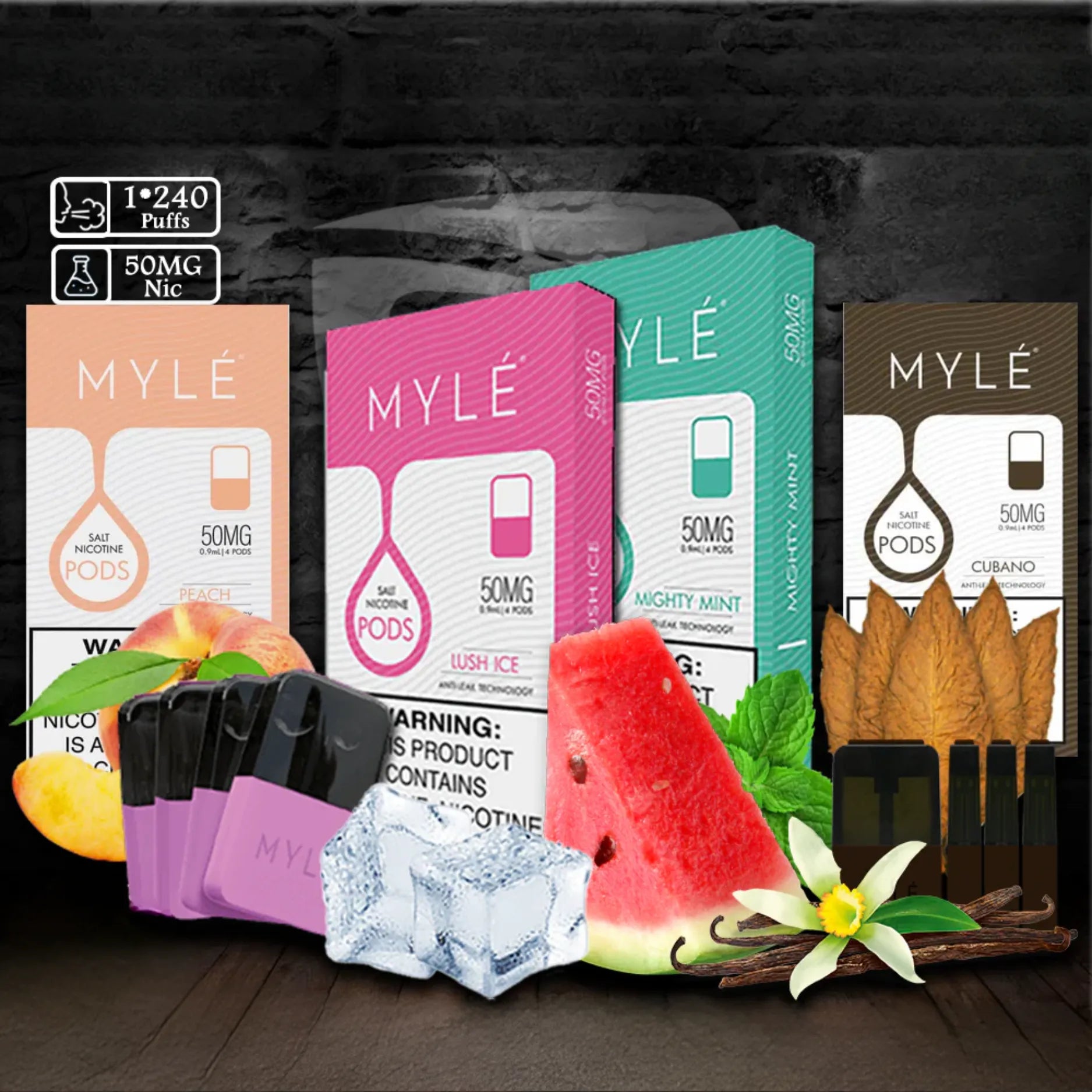 MYLE-V4-PODS