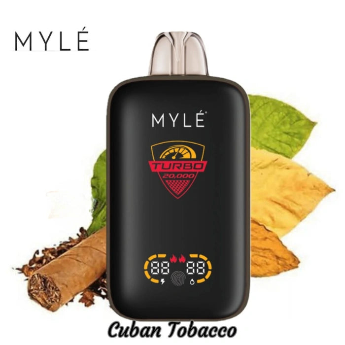 MYLE TURBO 20000 Puffs 50MG Disposable Vape Dubai