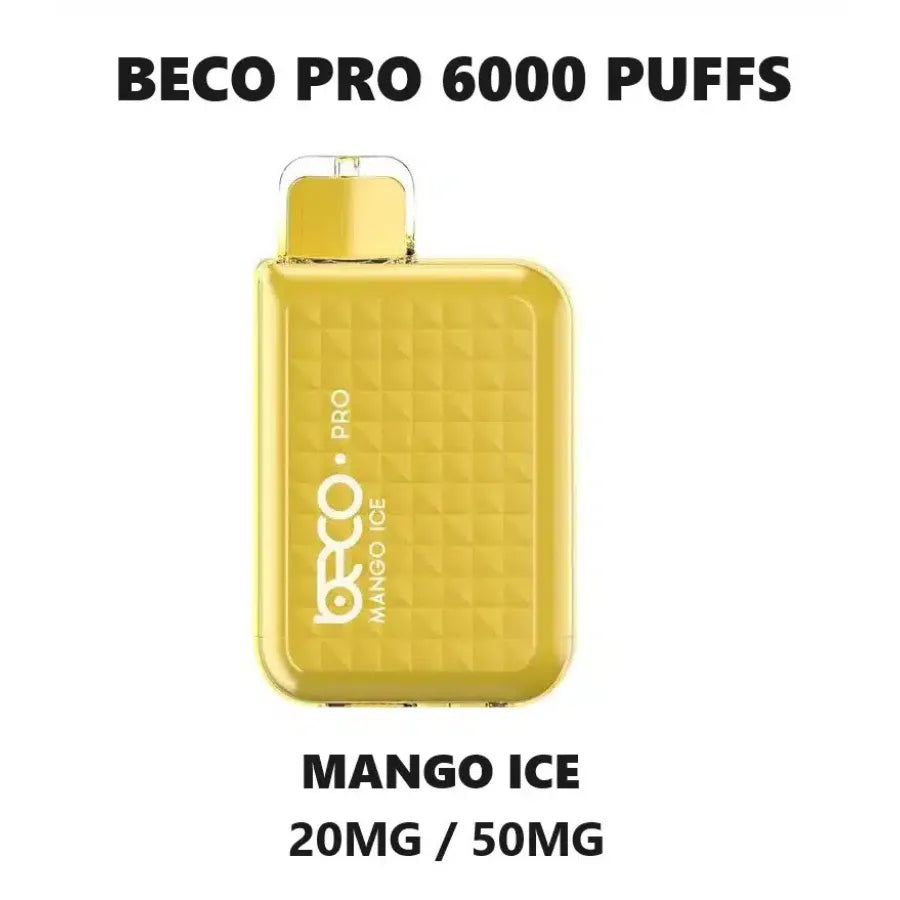 Mango Ice - BECO Pro 6000 Puffs Disposable Vape in Dubai, UAE