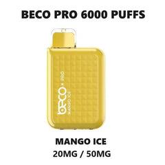 Mango Ice - BECO Pro 6000 Puffs Disposable Vape in Dubai, UAE