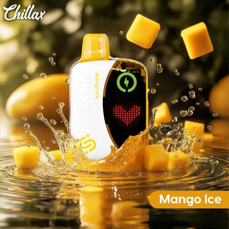 Mango Ice - Chillax Shake 22000 Puffs Disposable Vape 50mg in Dubai, UAE
