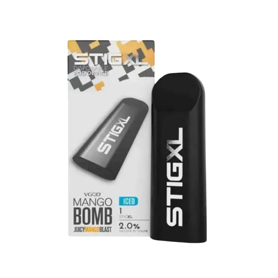 Mango Bomb- VGOD STIG XL 700 PUFFS DISPOSABLE VAPE IN DUBAI, UAE