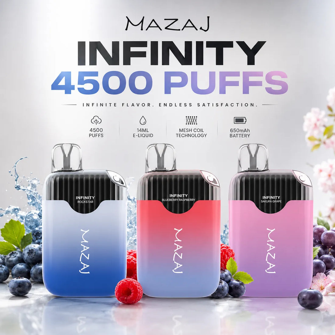 Mazaj Infinity 4500 Puffs in uae