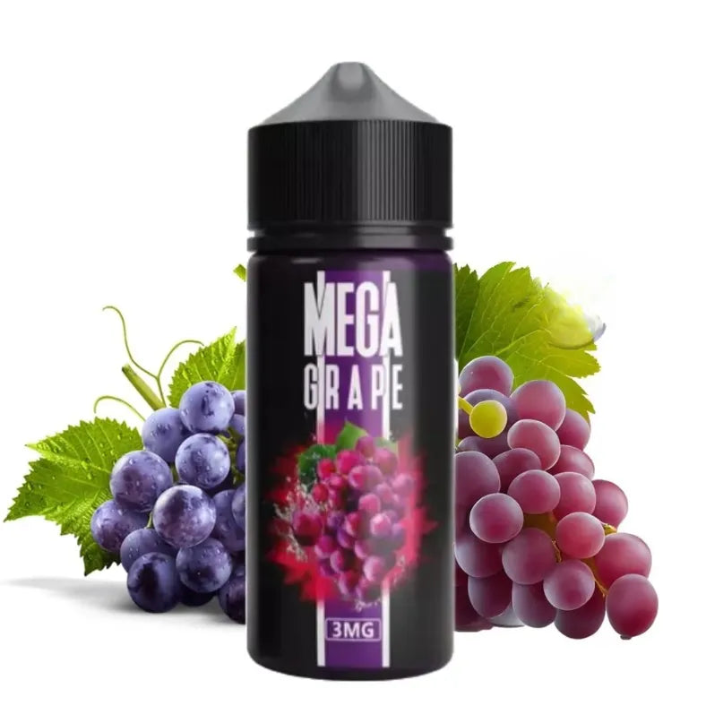 Mega120mLVapeE-liquidGrand3mg-Grape