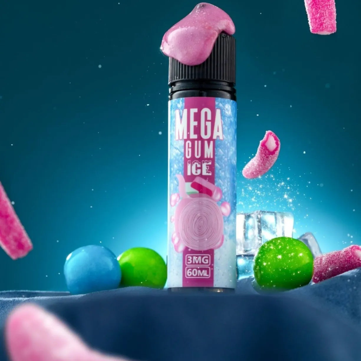 Mega 60ml E- Liquid Juice In Dubai
