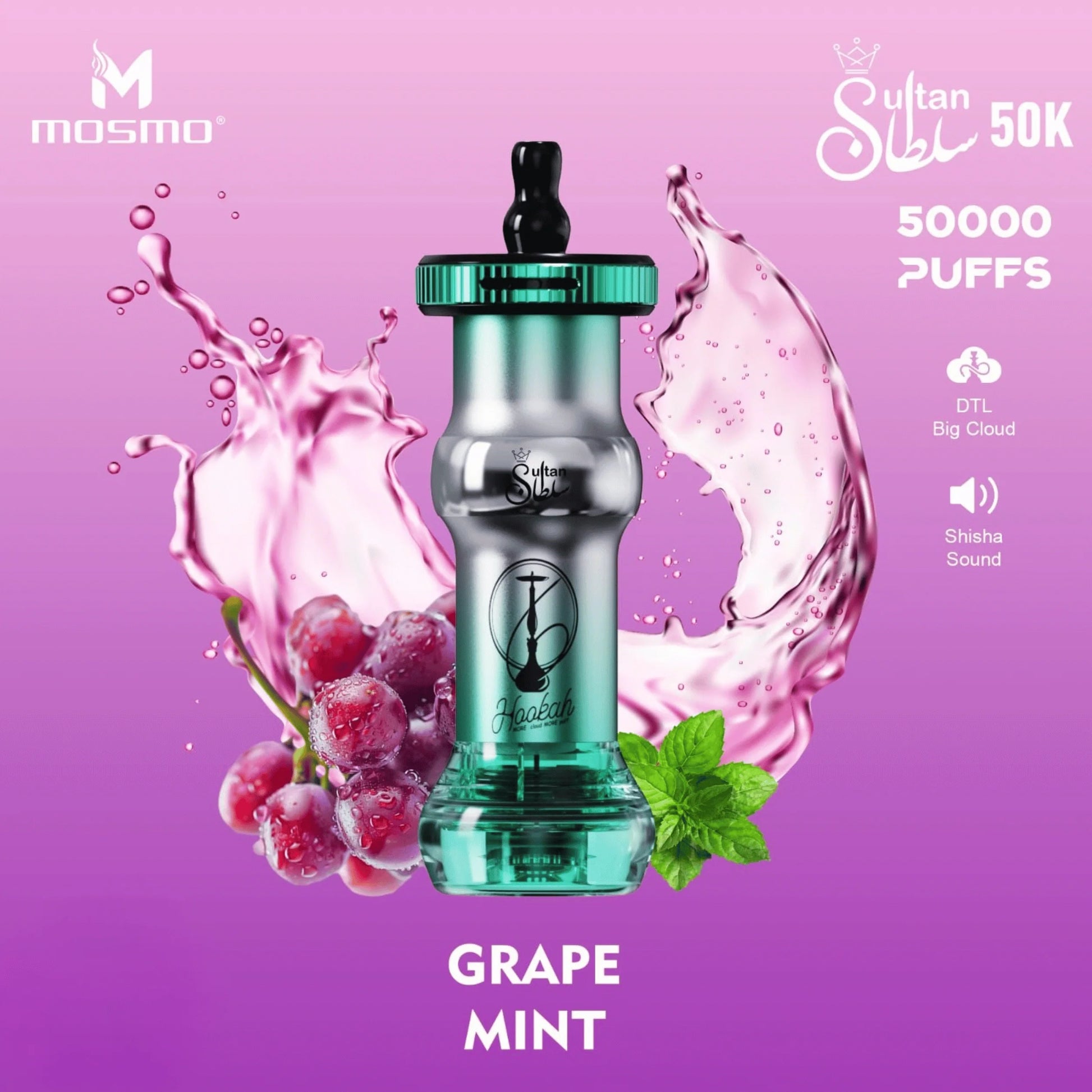 Mosmo-Sultan-50k-Puffs-DTL-Grape-Mint