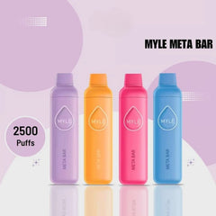 MYLE META BAR 2500 PUFFS DISPOSABLE VAPE Dubai