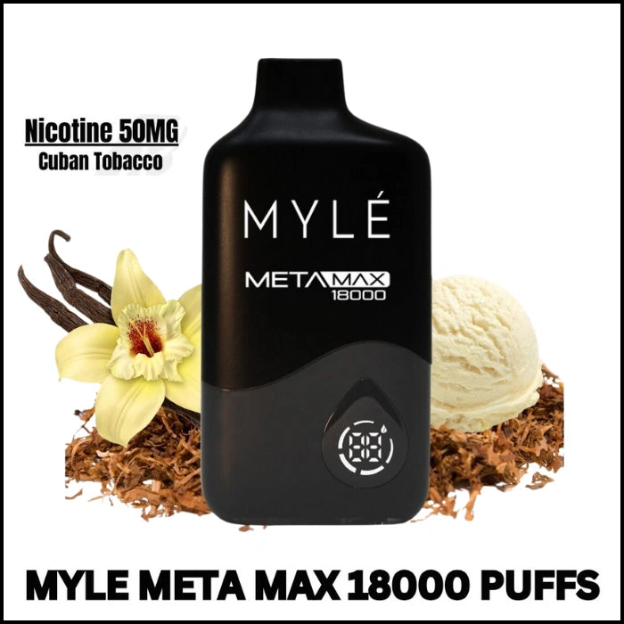 MYLÉ META MAX 18000 PUFFS DISPOSABLE VAPE UAE