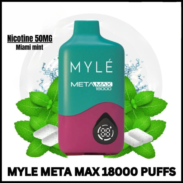 MYLÉ META MAX 18000 PUFFS DISPOSABLE VAPE UAE