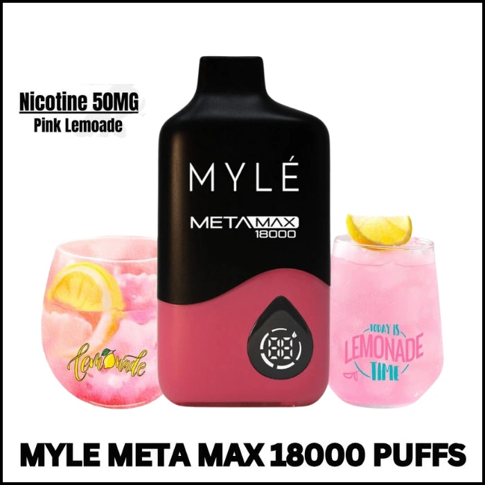 MYLÉ META MAX 18000 PUFFS DISPOSABLE VAPE UAE