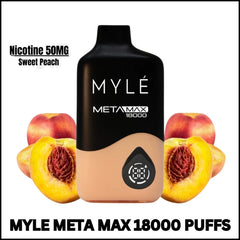 MYLÉ META MAX 18000 PUFFS DISPOSABLE VAPE UAE