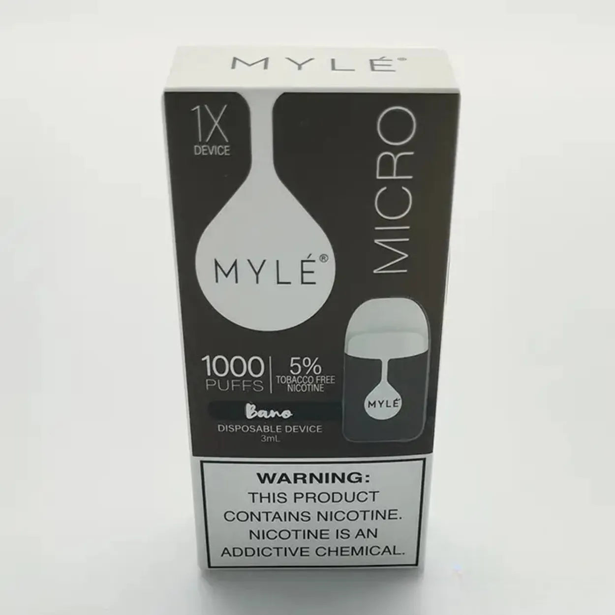 MYLE MICRO 1000 PUFFS DISPOSABLE VAPE IN DUBAI