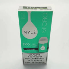 MYLE MICRO 1000 PUFFS DISPOSABLE VAPE IN DUBAI