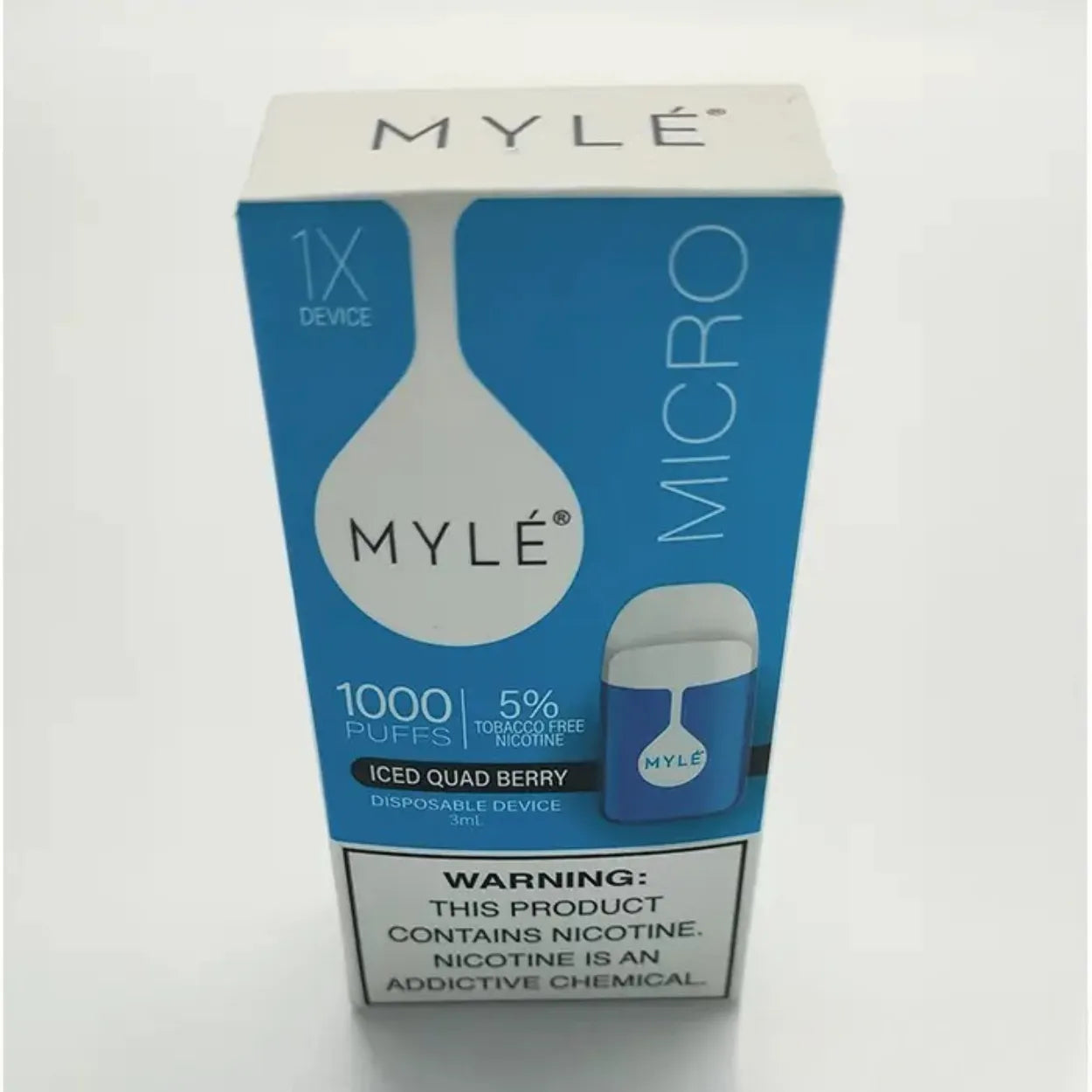 MYLE MICRO 1000 PUFFS DISPOSABLE VAPE IN DUBAI