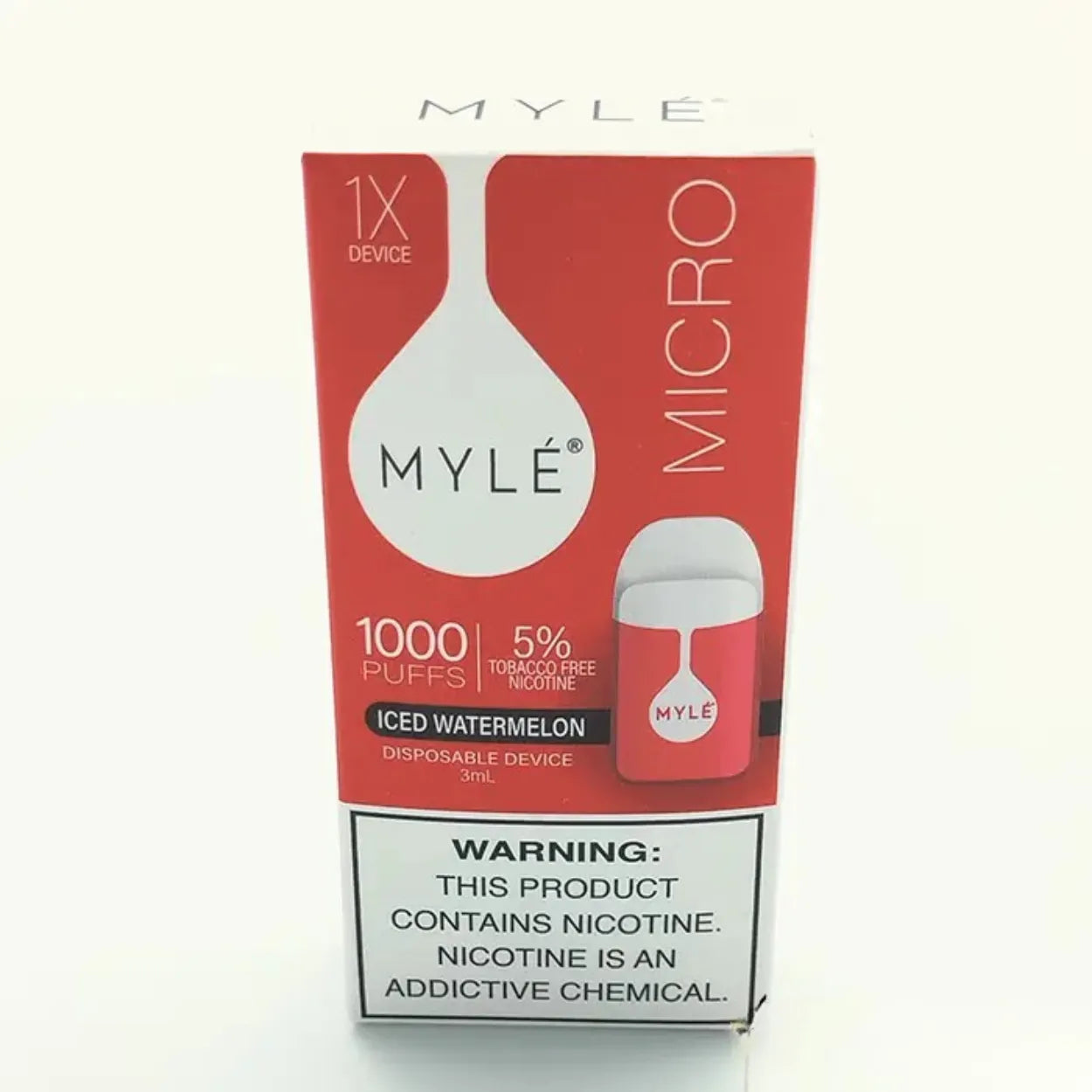 MYLE MICRO 1000 PUFFS DISPOSABLE VAPE IN DUBAI