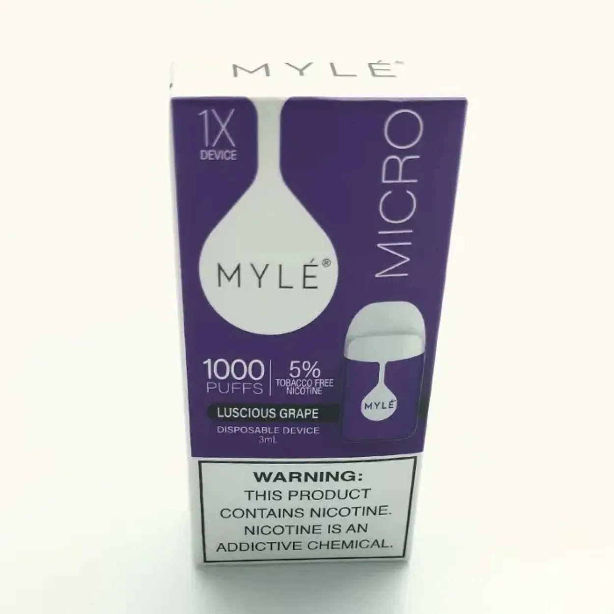 MYLE MICRO 1000 PUFFS DISPOSABLE VAPE IN DUBAI
