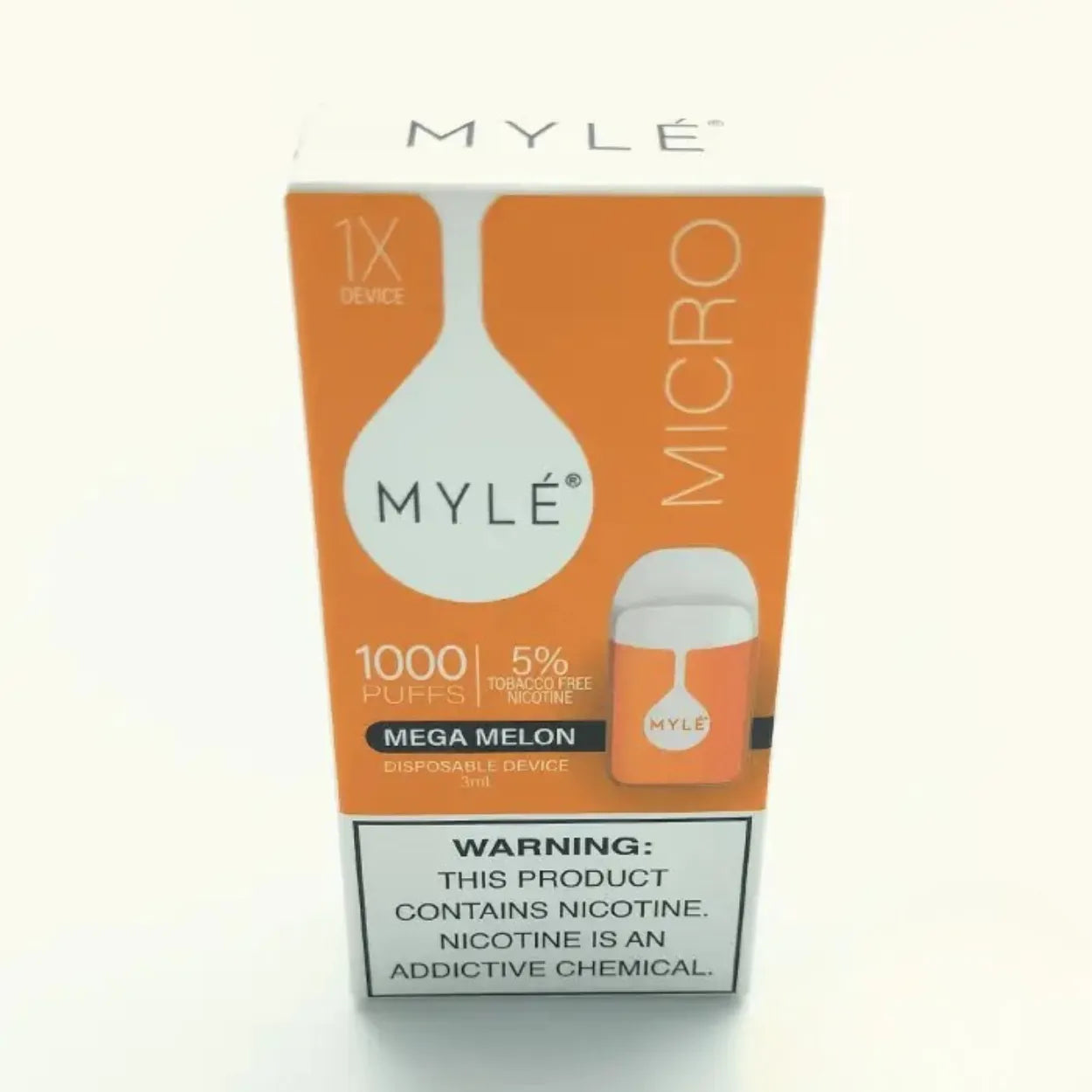 MYLE MICRO 1000 PUFFS DISPOSABLE VAPE IN DUBAI