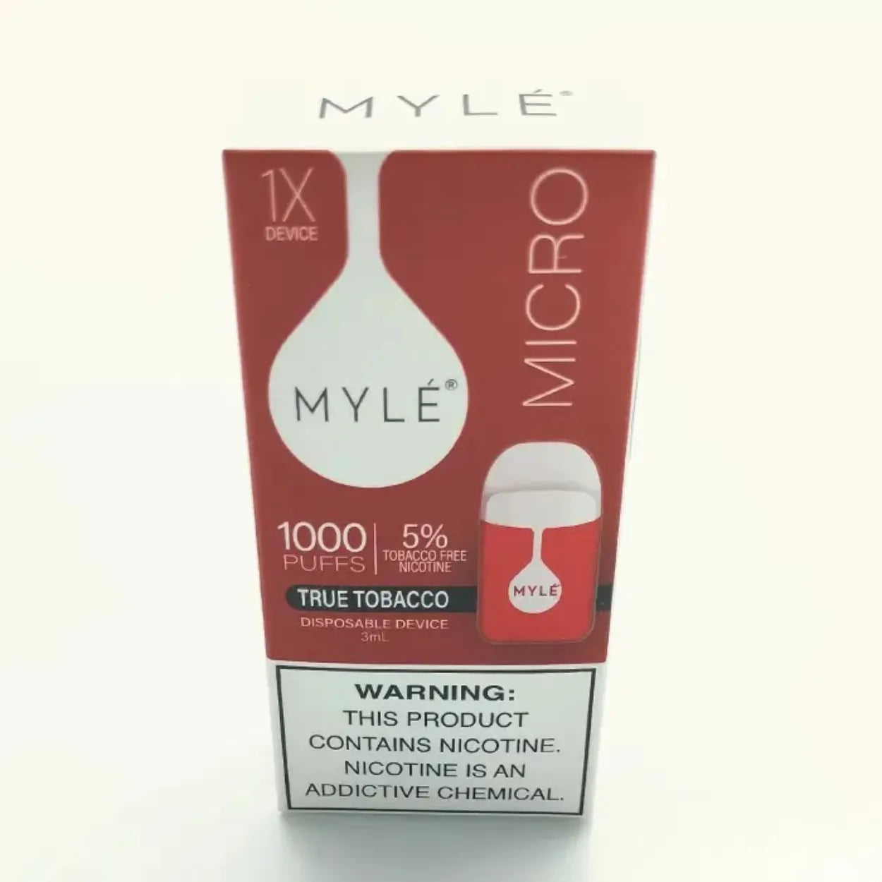 MYLE MICRO 1000 PUFFS DISPOSABLE VAPE IN DUBAI
