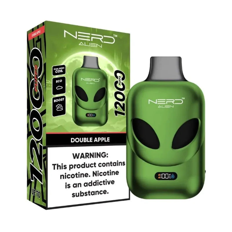 Nerd Alien 12000 Puffs 20 Mg Disposable Vape In Dubai