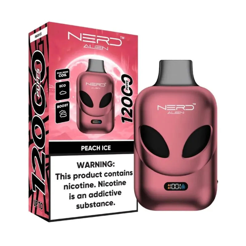 Nerd Alien 12000 Puffs 20 Mg Disposable Vape In Dubai