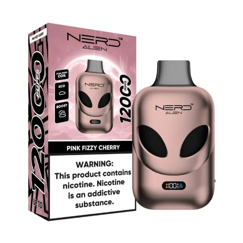 Nerd Alien 12000 Puffs 20 Mg Disposable Vape In Dubai