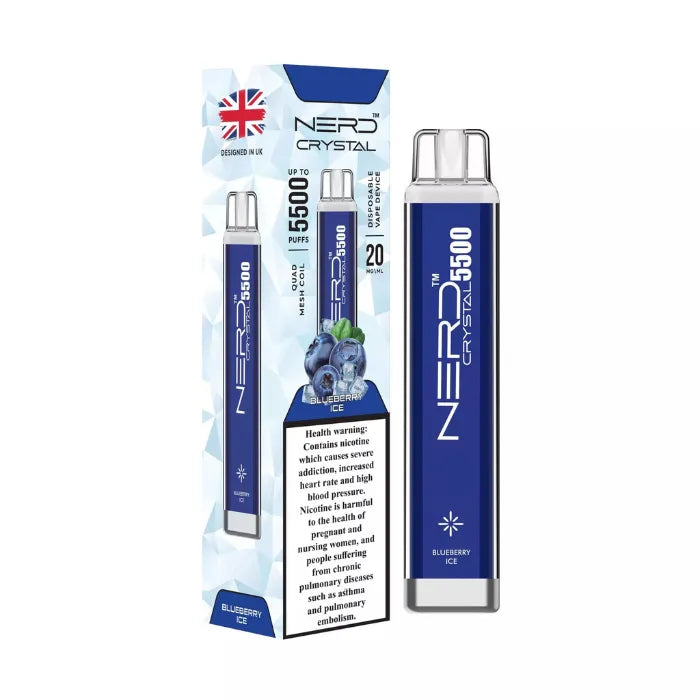 NERD Crystal Disposable Vape 5500 Puffs