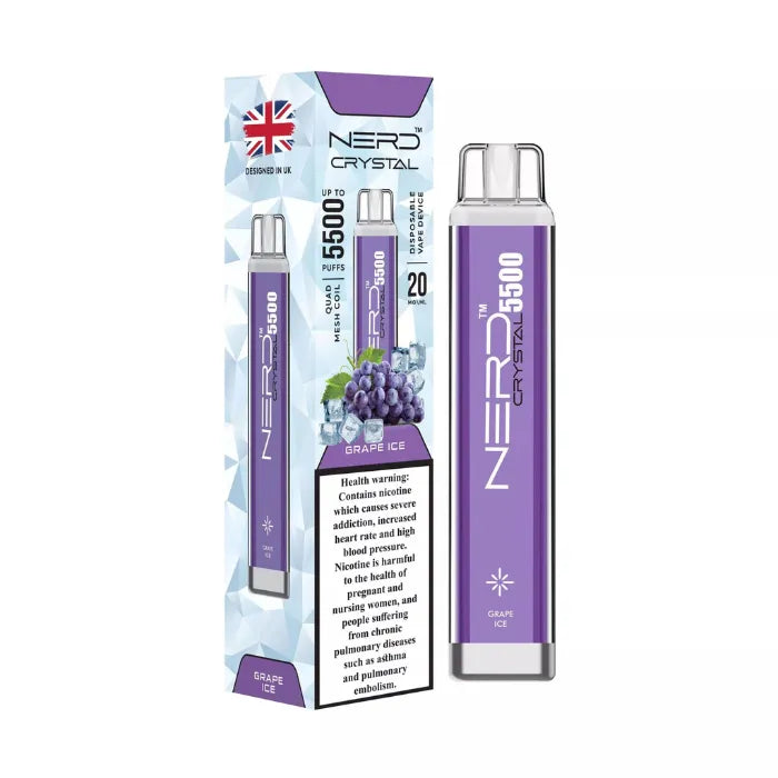 NERD Crystal Disposable Vape 5500 Puffs