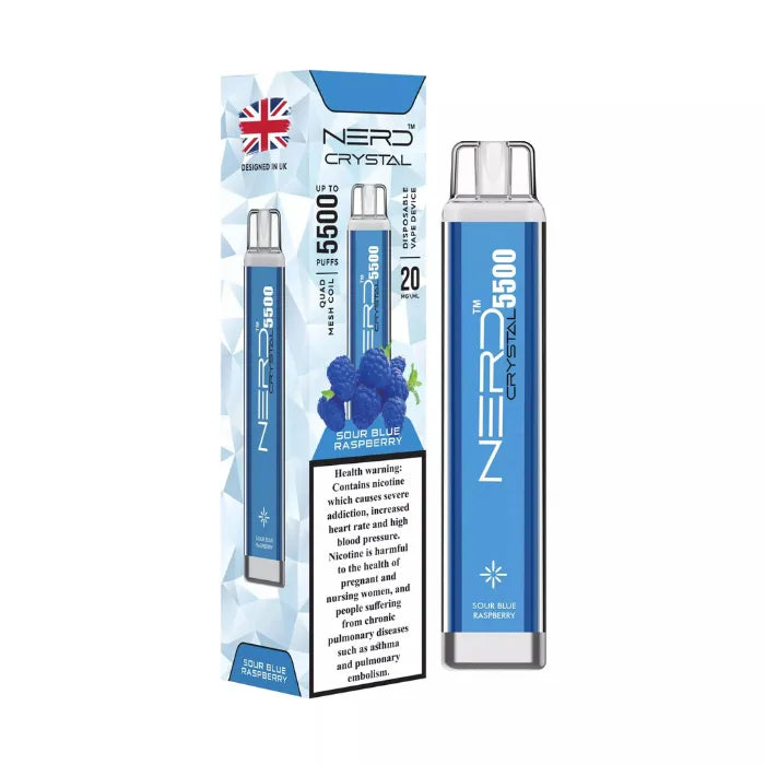 NERD Crystal Disposable Vape 5500 Puffs