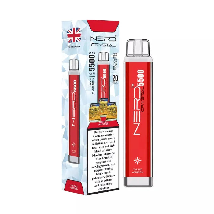 NERD Crystal Disposable Vape 5500 Puffs