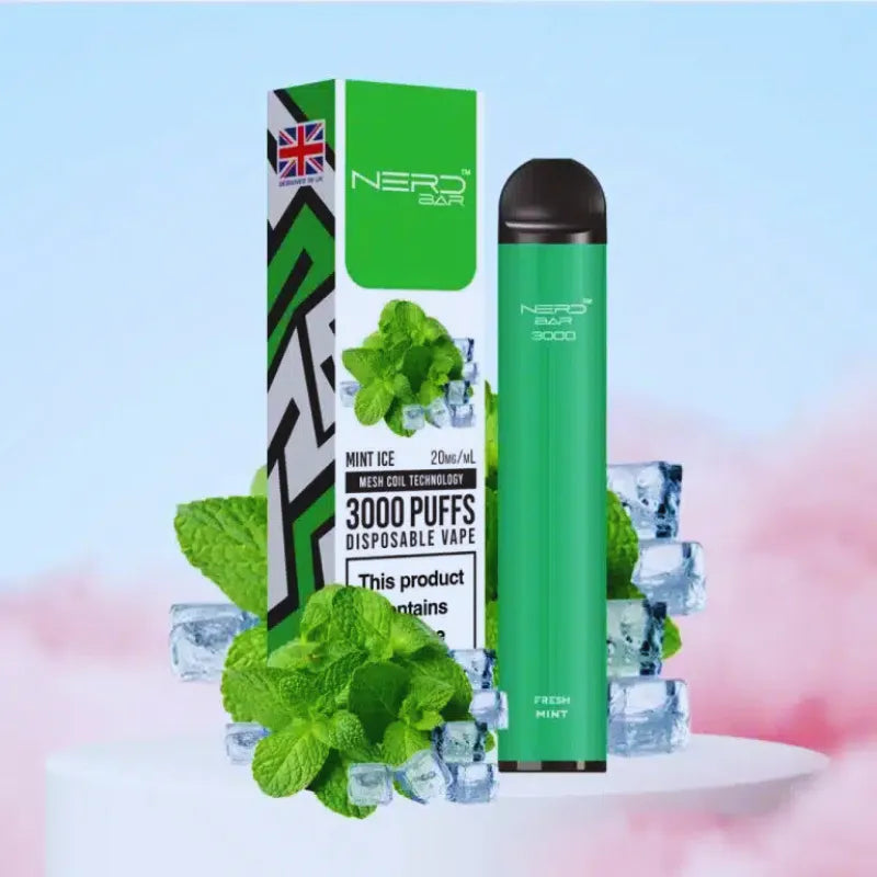Nerd Bar 3000 Puffs Disposable Vape