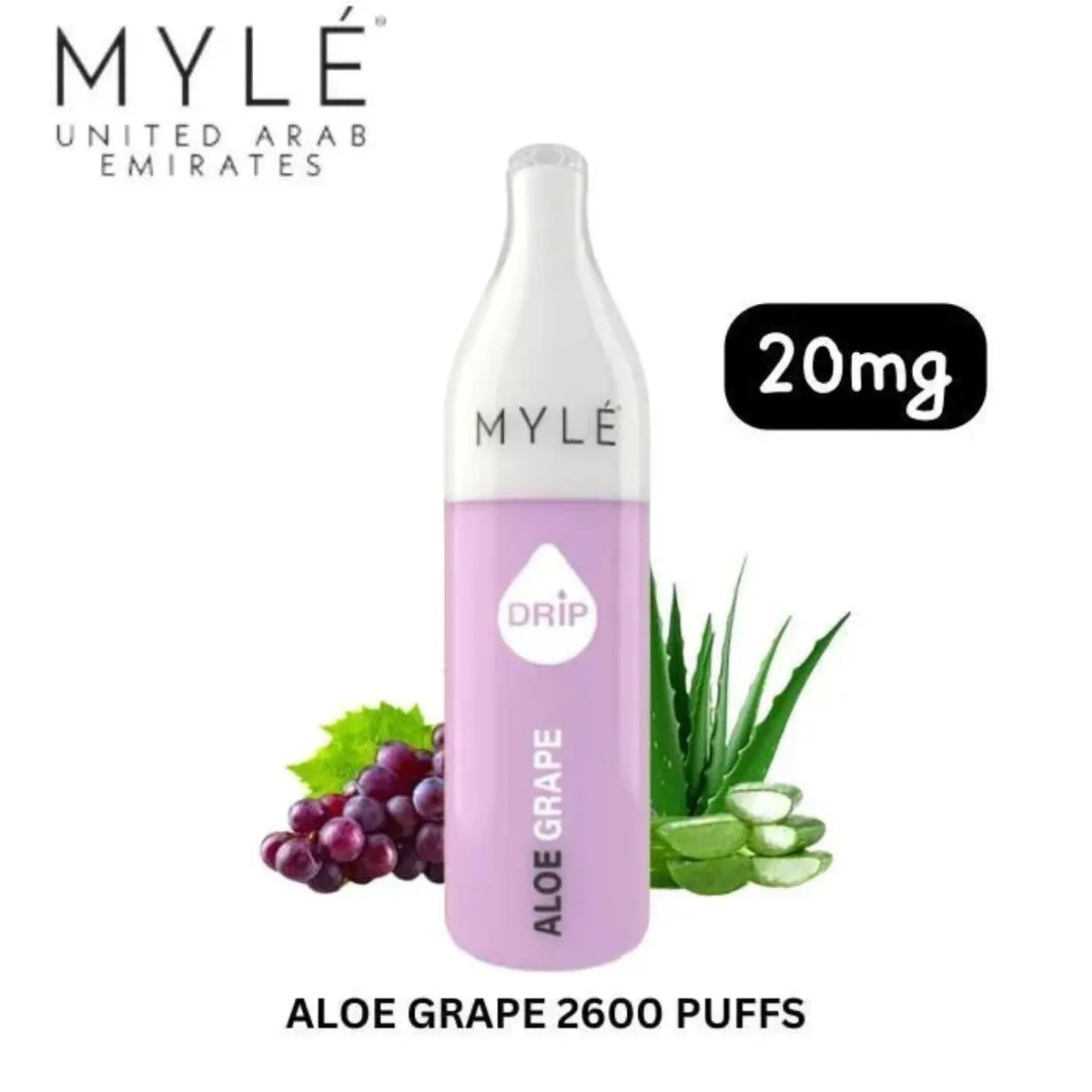 MYLE DRIP 2600 PUFFS 2% DISPOSABLE VAPE