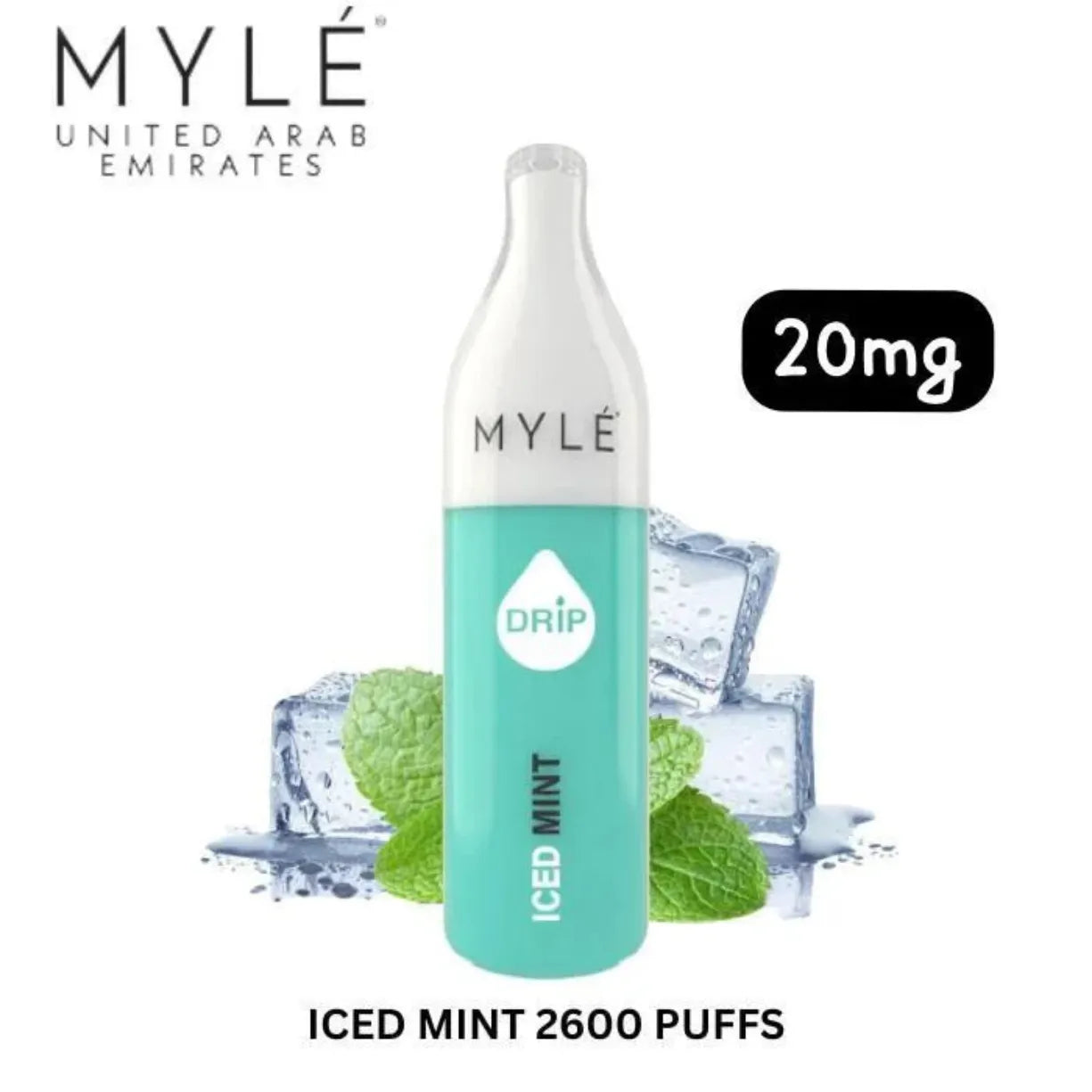 MYLE DRIP 2600 PUFFS 2% DISPOSABLE VAPE