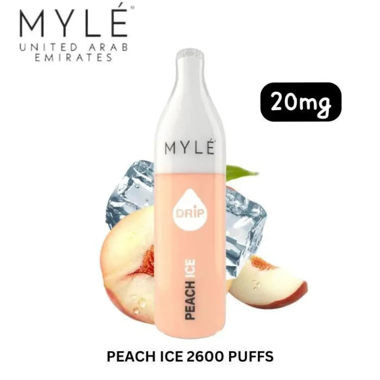 MYLE DRIP 2600 PUFFS 2% DISPOSABLE VAPE