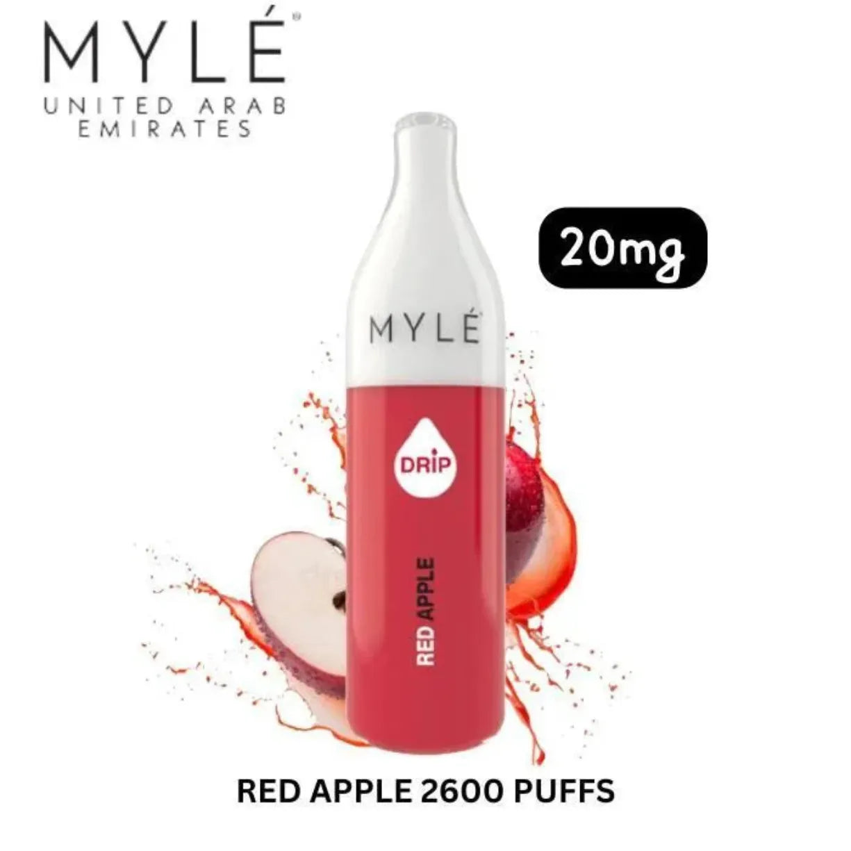 MYLE DRIP 2600 PUFFS 2% DISPOSABLE VAPE