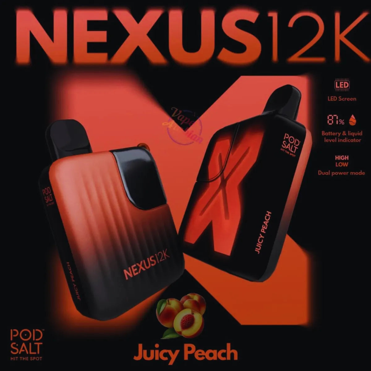 Pod Salt Nexus 12000 Puffs Disposable Vape In Dubai