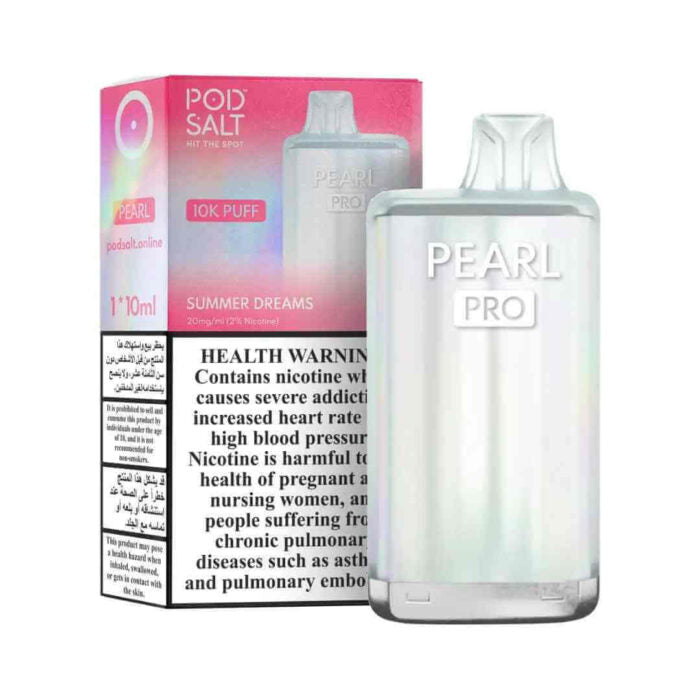 POD SALT PEARL PRO 10000 PUFFS 20MG DISPOSABLE VAPE