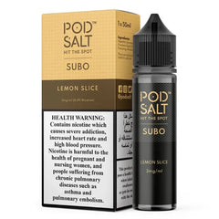 Lemon Slice  - Pod Salt Subo 50ml Vape E-Liquid in Dubai, UAE