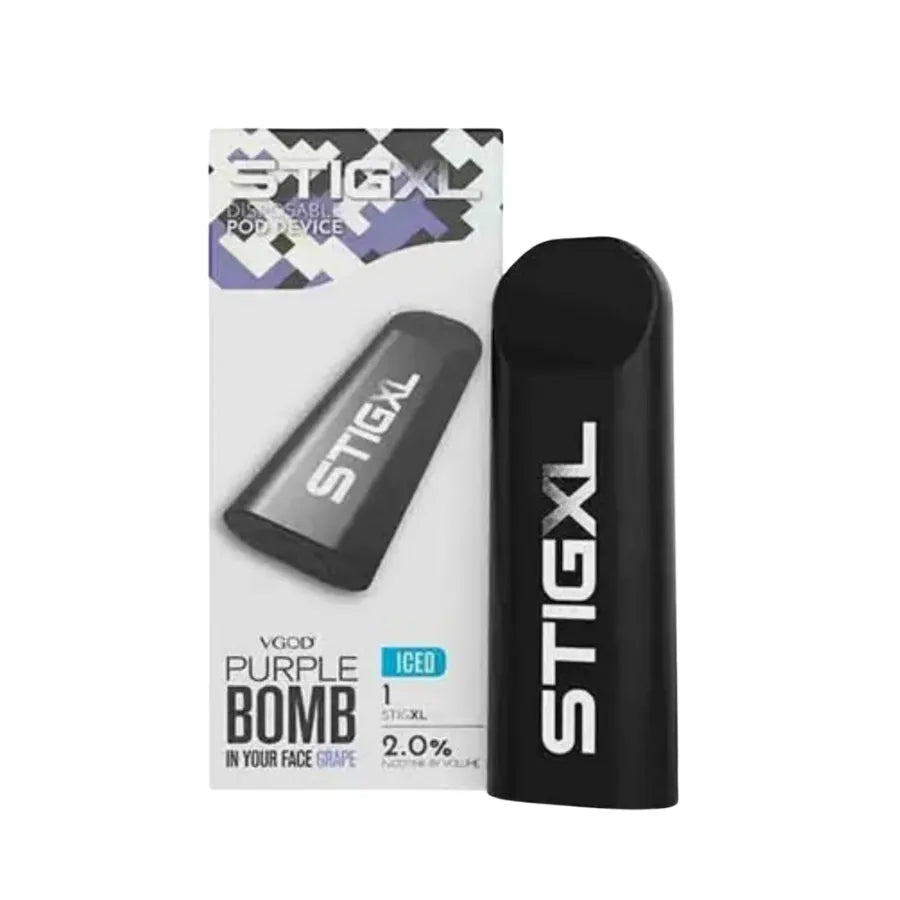 Purple Bomb- VGOD STIG XL 700 PUFFS DISPOSABLE VAPE IN DUBAI, UAE