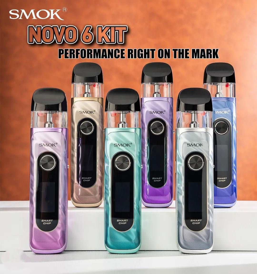 SMOK Novo 6 Pod Kit 40W Black
