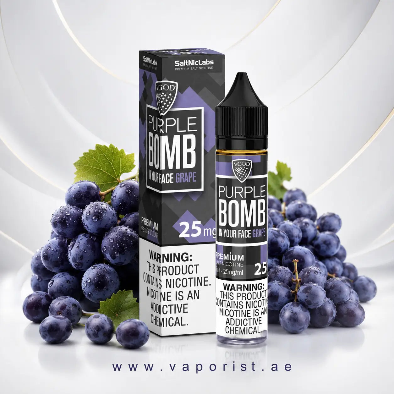 SaltNiLabs 'Purple Bomb' e-liquid 