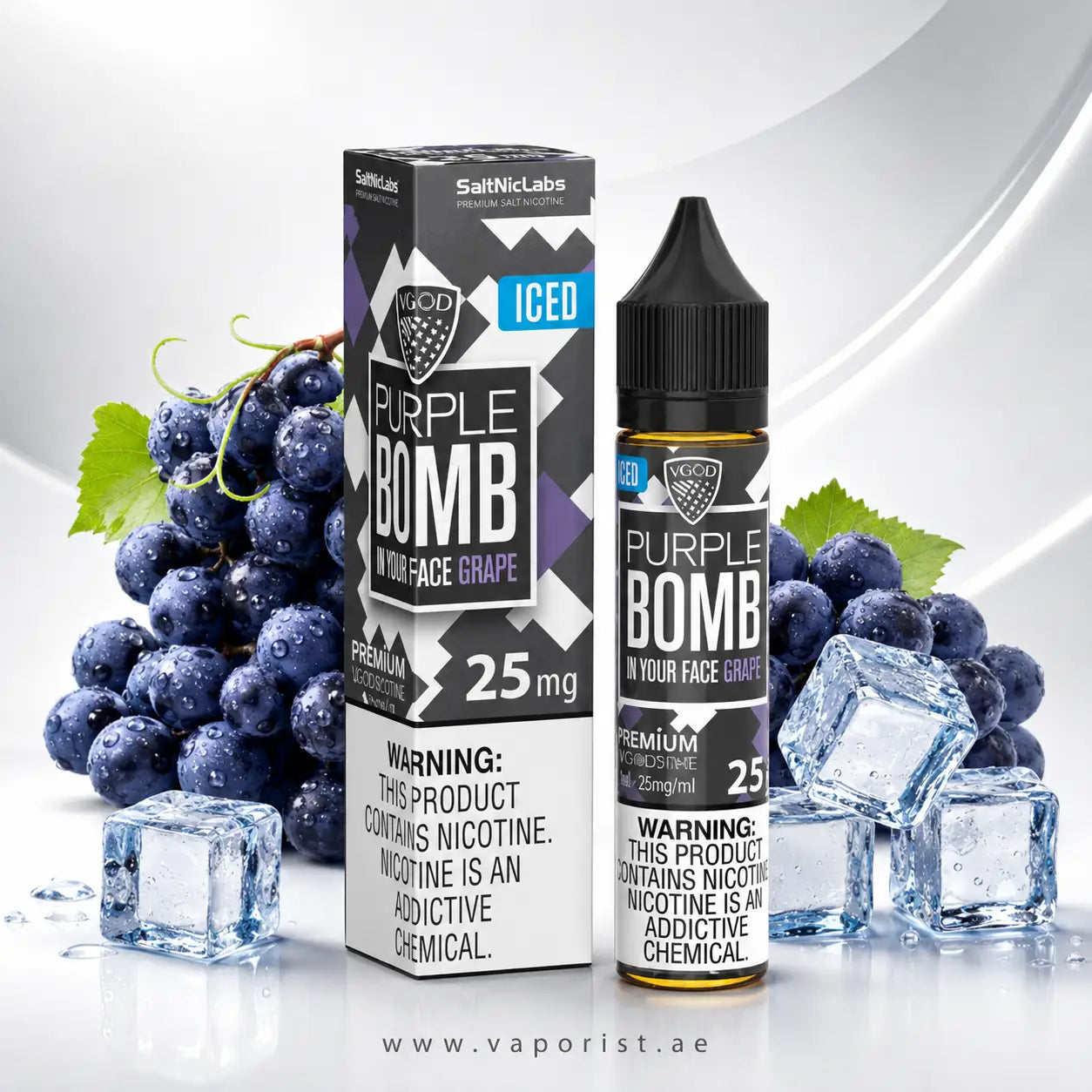 SaltNicLabs Purple Bomb e-liquid i