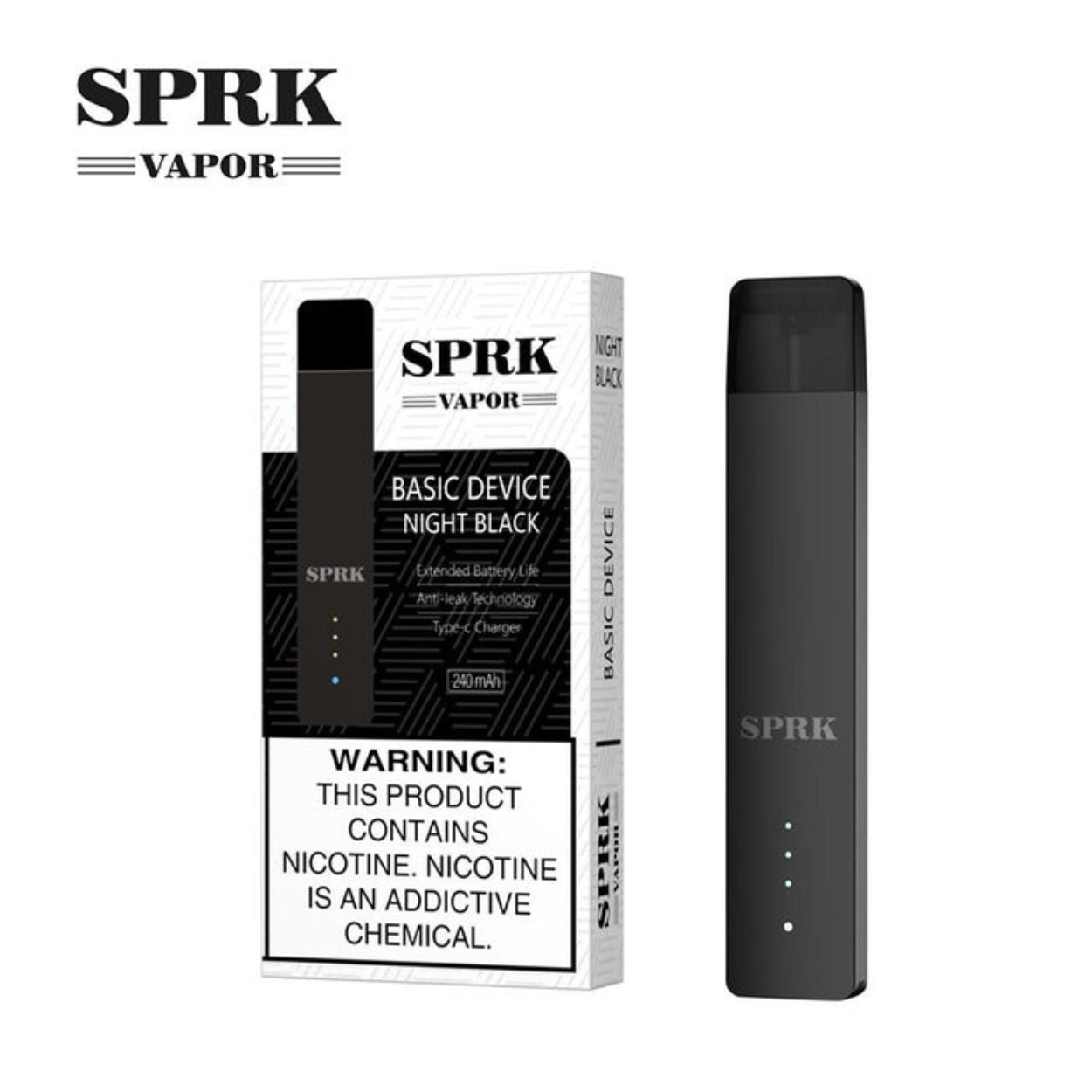 SPRK Vapor Device for MYLE V4