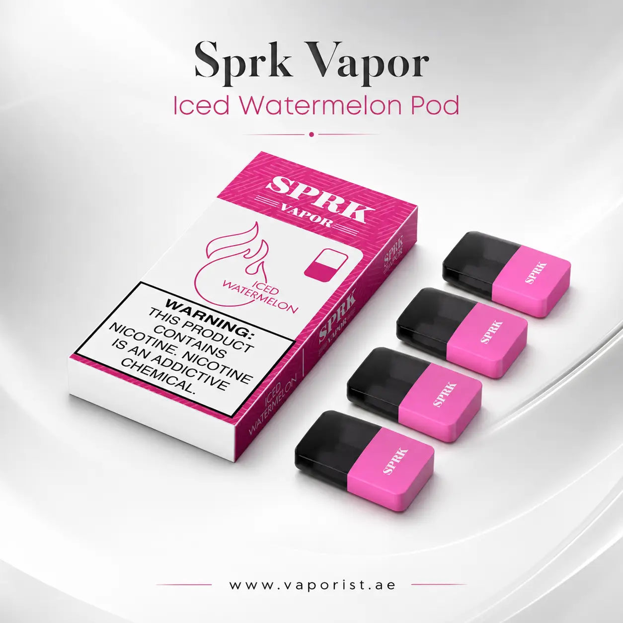 Sprk Vapor Iced Watermelon Pod 