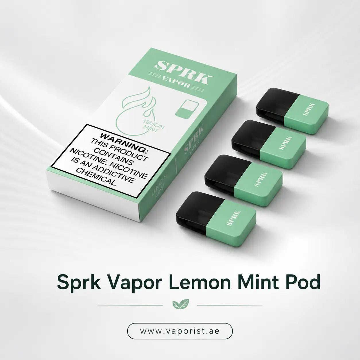 Sprk Vapor Lemon Mint Pods