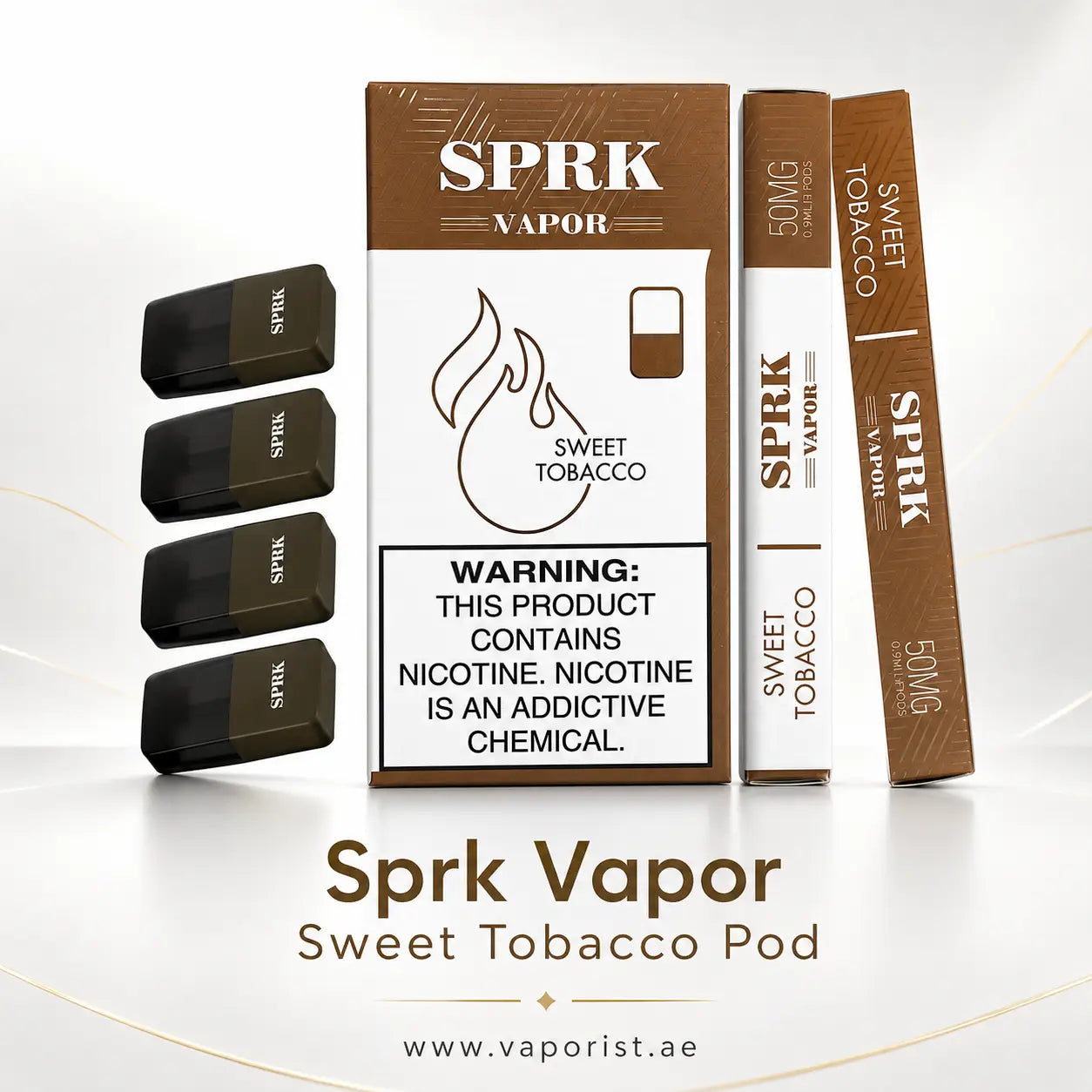 Sprk Vapor Sweet Tobacco pod