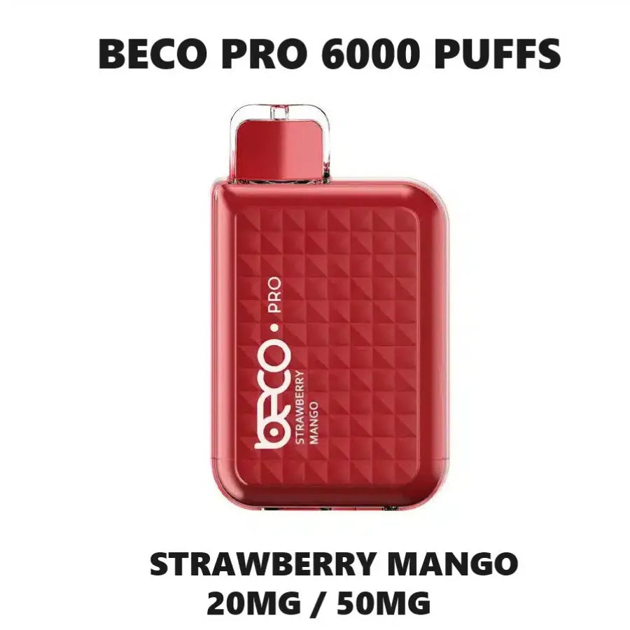 Strawberry Mango - BECO Pro 6000 Puffs Disposable Vape in Dubai, UAE