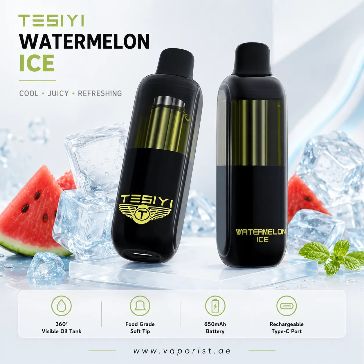 TESIYI Watermelon Ice disposable vape 